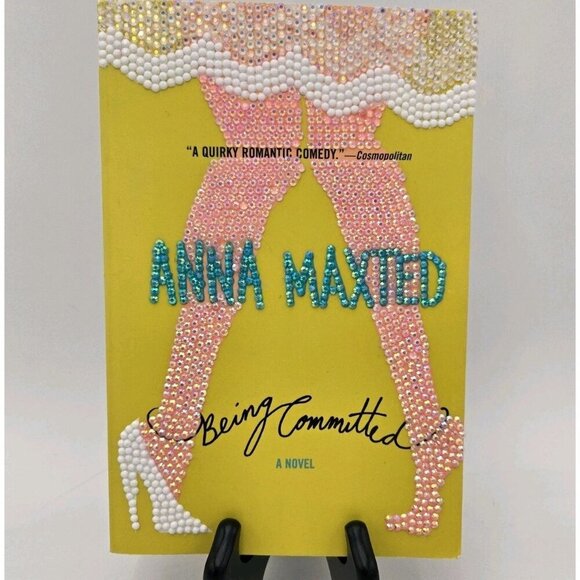 Being Committed Bedazzled Book Diamond Art Anna Maxted Sparkling Cover Crystals - Picture 1 of 6